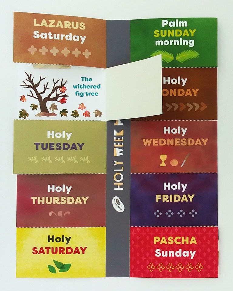 HOLY WEEK: Printable resources – Orthodox Pebbles
