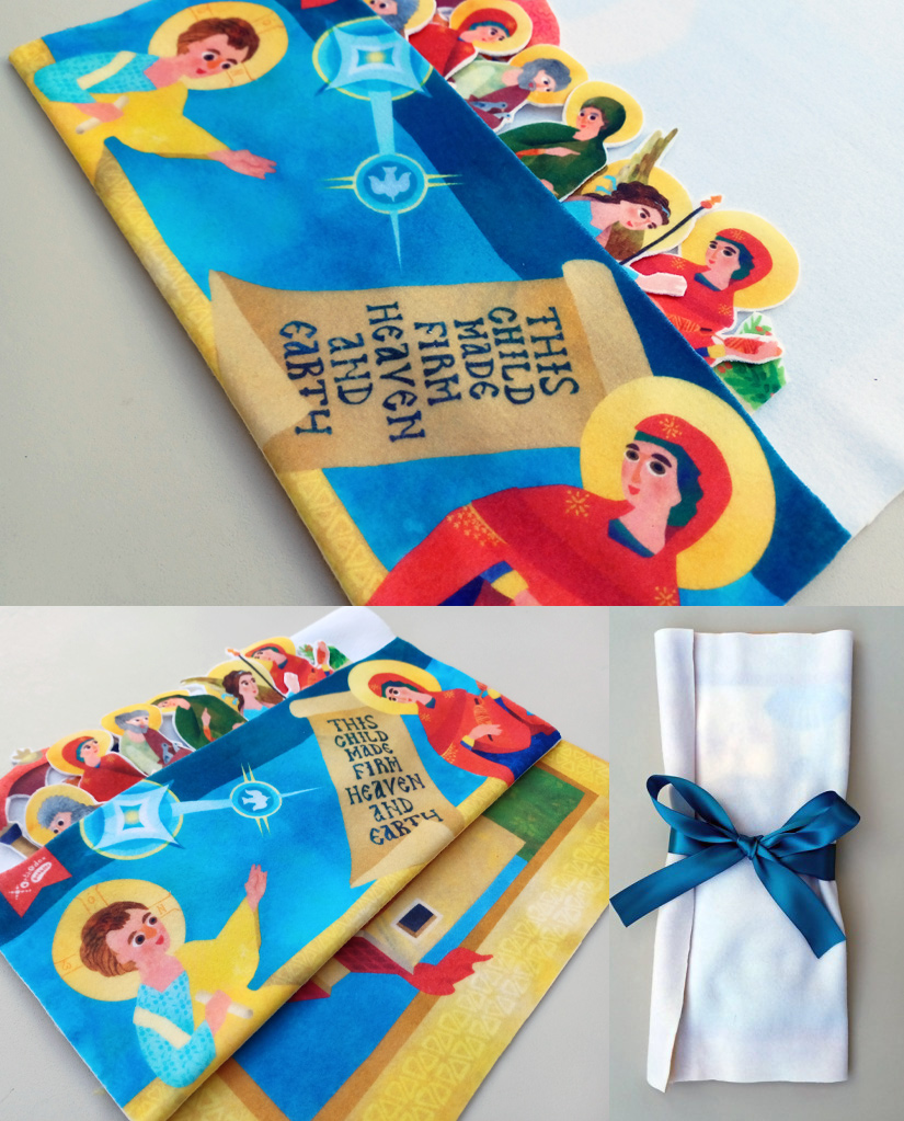 Meeting / Annunciation: DIY Fabric Learning Set – Orthodox Pebbles
